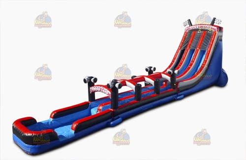 Speed Racer Slide with Slip N Splash